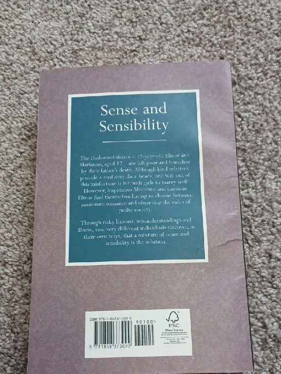 Sense and Sensibility by Jane Austen - Picture 2 of 2